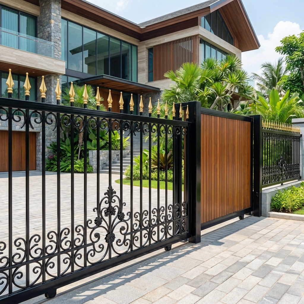 Hàng Rào Sắt Mỹ Thuật